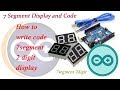 7 Segment 2 Digit Display Arduino Code Video Tutorial