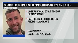 Search continues one year after man reported missing from East Greenbush