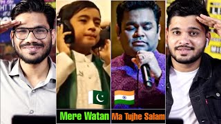India & Pakistan's Patriotic Song Covers