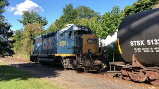 Conrail YPMO-33 Works Toll Brothers \u0026 Washington Street Crossing