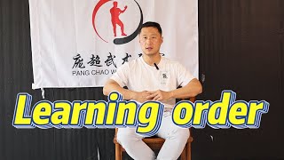 Learning order for Tai Chi, Xingyi, and Bagua