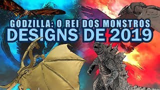 Novos designs dos Kaijus em Godzilla o Rei dos Monstros | Godzilla the King of the Monsters