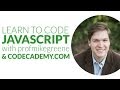 Learning to code with Codecademy - JavaScript - Lesson 6