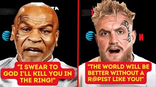 OMG! FINALLY THE PRESS CONFERENCE! Jake Paul vs Mike tyson WAS Epic!