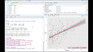 Regresión Lineal Simple en Rstudio