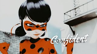 Confident / Demi Lovato - Marinette / Ladybug / Ladynoir [Miraculous AMV]