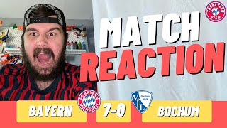 Harry Kane scores 3 as Bayern win 7-0!! - Bayern Munich 7-0 VfL Bochum - Match Reaction