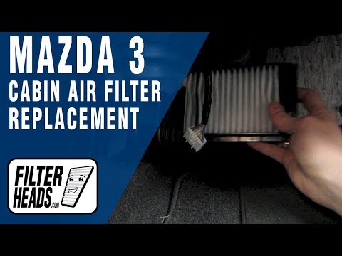 How to Replace Cabin Air Filter Mazda 3 How to Replace Cabin Air Filter Mazda 3
