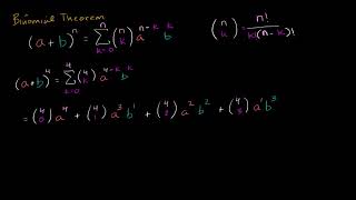 Binomial theorem Polynomial and rational functions Algebra II Khan Academy