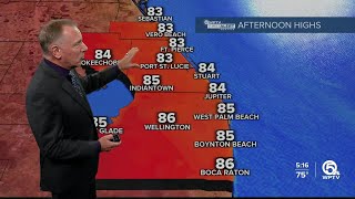 First Alert Weather Forecast for May 7, 2023