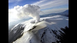 Las tres amenazas en caso de erupción del volcán Nevado del Ruiz
