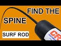 HOW TO FIND THE SPINE OF A 2 PIECE SURF ROD | FISHING ROD BLANK