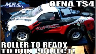 Roller Build! OFNA (TEAM C) TS4 1/10 4WD Shortcourse Truck!  EP#504