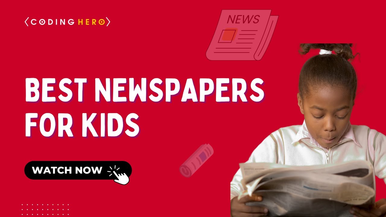 Kid Reading Newspaper