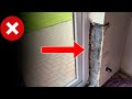 Shocking Plastering After New Patio Doors