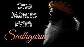 Discover the Wisdom of #sadhguru in Just 1 Minute! #shorts #trailer