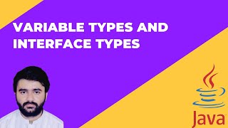 Java variable & interface types | functional and marker interface | Local and instance variable