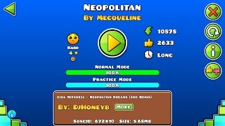 Geometry Dash - Hardest coin ever? Neopolitan By Mecqueline/Honeyb/Neopolitandrii/Tandrii