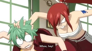 Erza Scarlet works as a restaurant waiter - Fairy Tail 2021😆