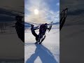 Ski-Doo Snowmobile Wheelie