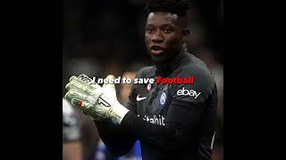 Onana has to save Football🔥😳 #football ⚽