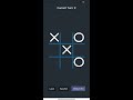 React native application - Tic-Tac-Toe