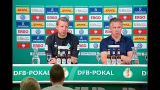 Vor dem Pokal-Halbfinale gegen Bayern: Die Highlights der Werder-Pressekonferenz in 189,9 Sekunden