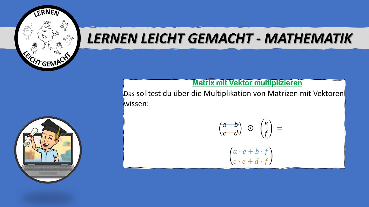 Matrix Mit Vektor Multiplizieren - YouTube