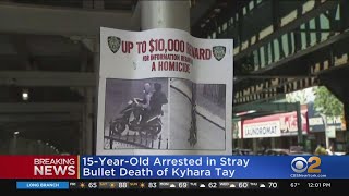 15-year-old arrested in Kyhara Tay's death