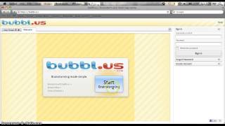 Concept Mapping:Bubbl.us