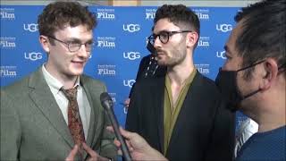 Ross White and Tom Berkeley Red Carpet Interview for An Irish Goodbye | SBIFF 2022