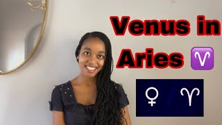 Venus in ARIES in a birth chart and COMPATIBILITY