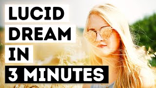 How To Lucid Dream In 3 Minutes (46% Success Rate) MILD Technique For Beginners