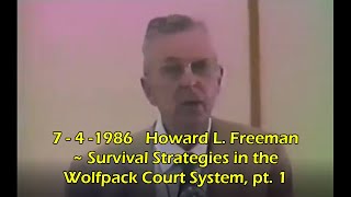 HOWARD FREEMAN- EQUITY AND COMMON LAW COURTS