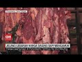 Harga Daging Sapi Menggila, Daging Kerbau Beku Diminati Warga