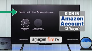 Amazon Fire Smart 4K TV: How to "Sign in to Your Amazon Account"