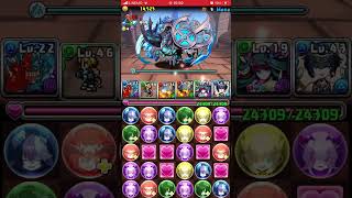 【パズドラ】リンシア降臨　周回\u0026スキル上げ　7スキップ【ハロウィン】