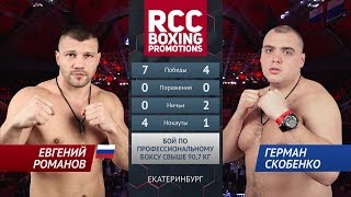 Евгений Романов vs Герман Скобенко / Evgeny Romanov vs  German Skobenko