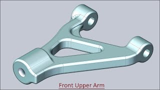 Front Upper Arm (Solid Edge Tutorial)