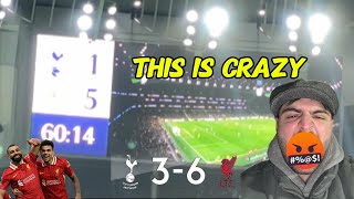 ABSOLUTELY SHOCKING Tottenham 3-4 Liverpool - MATCH DAY VLOG HIGHLIGHTS