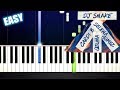 DJ Snake - Taki Taki ft. Selena Gomez, Ozuna, Cardi B - EASY Piano Tutorial by PlutaX