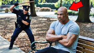 Policía racista golpea a Mike Tyson con una porra, pero aprende la lección de su vida