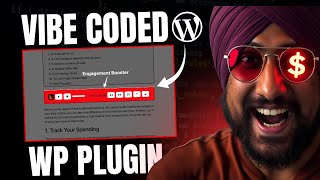 HOW I Vibe Coded a WordPress Plugin From Scratch (Free Prompts)