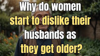 Why do women start to dislike their husbands as they get older? The reason is very practical.