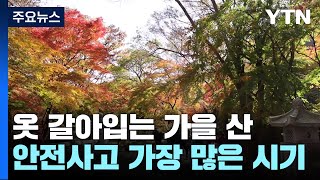 화려한 가을 산, 안전 사고 최다...사고 피하려면? / YTN