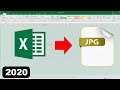 Cómo convertir EXCEL a Imagen Jpg o Png (sin programas)