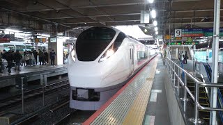 E657系上野駅発車