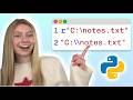 Python R-strings and Escape Sequences - Visually Explained