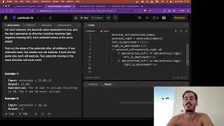 💻Solving All LeetCode Problems with PYTHON 🐍 - 735 Asteroid Collision