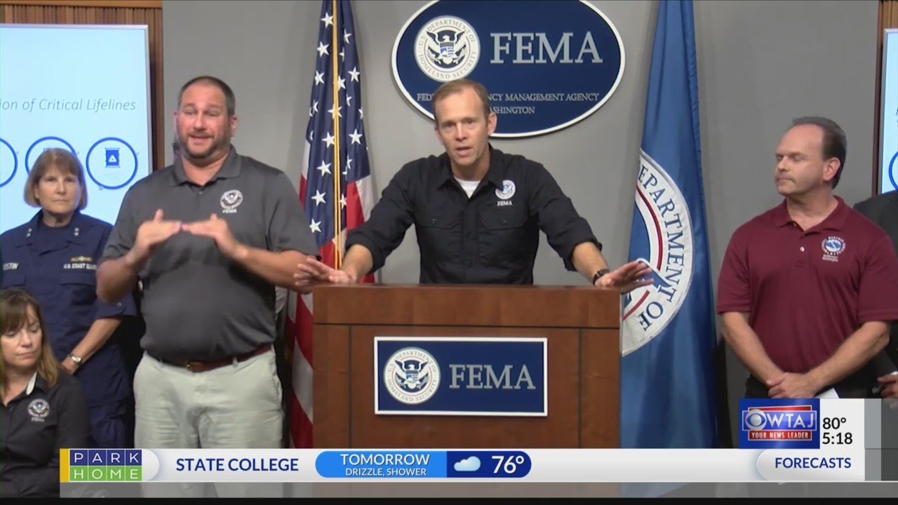 FEMA Press Conference - YouTube